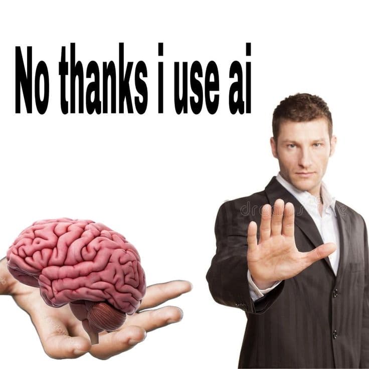 no thanks i use ai