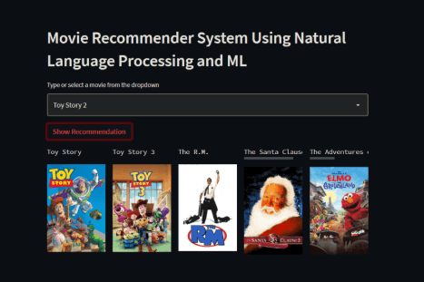 Movie Recommendation System background